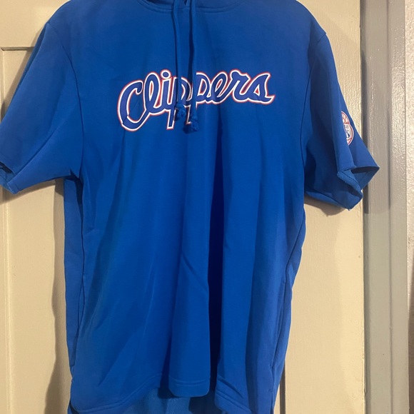 Los Angeles Clippers short sleeve hoodie - Picture 1 of 3